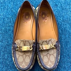 Coach flats size 8